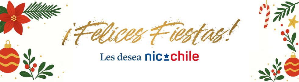 ¡Felices fiesta les desea NIC Chile!